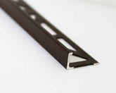 Emser Tile Signature Series ZBL300-449-10025 Edge Protector Trim, Aluminum, Oil-Rubbed Bronze